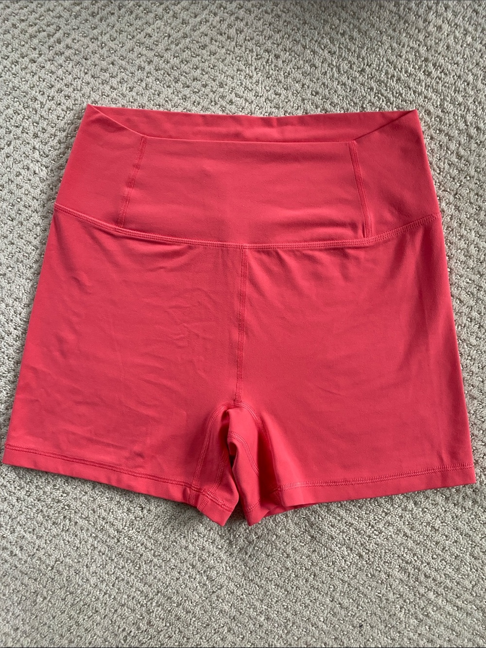 FP Movement Women's High-Waist Coral Bike Shorts, large